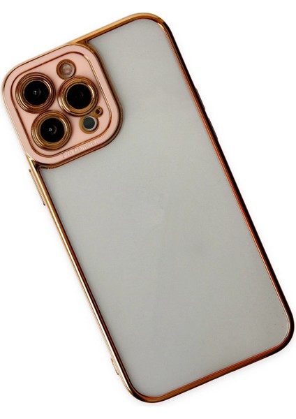 Iphone 13 Pro Kılıf Liva Lens Silikon - Rose Svlrs modelleri