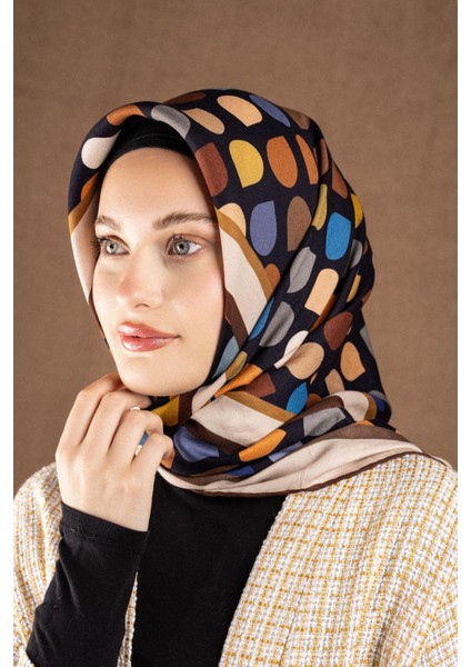 Desenli Flossy Silk Eşarp Koleksiyonu