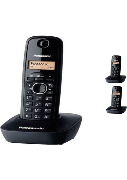 KX- TG1611 Dect Telefon 3'lü Set