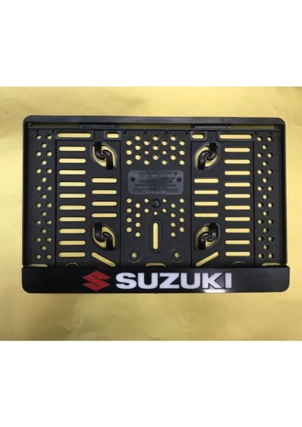 3ADİJİTAL Suzukı Pleksi Motor Plakalığı
