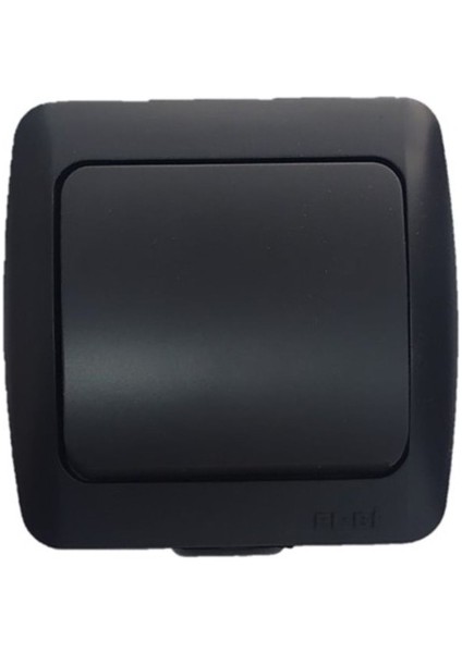 10 Adet Sıva Üstü Siyah (Vantablack) Anahtar Elbi / Alsu