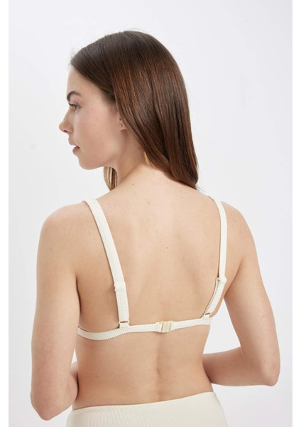 Regular Fit Ribana Basic Düz Bikini Üstü T5224AZ24SM indirimleri