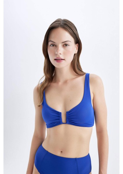 Regular Fit Bikini Üstü-Fall in Love B7203AX24SM