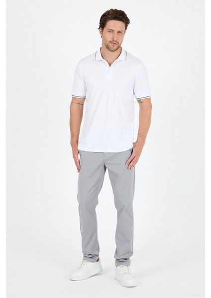 Erkek Oxford Polo Yaka T-Shirt Şık ve Rahat Kısa Kollu Erkek Tişört 5029