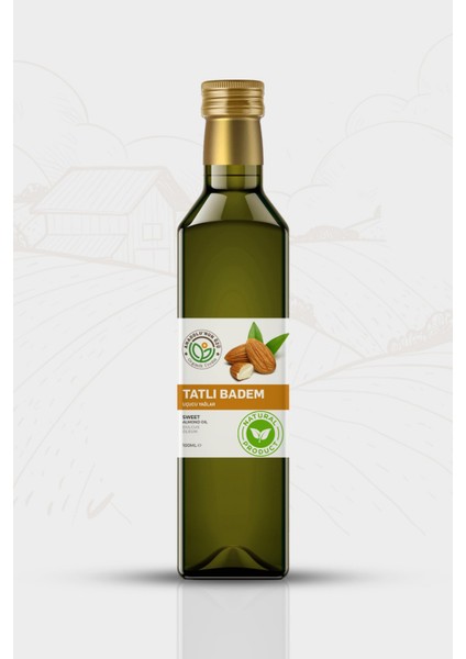 Tatlı Badem Yağı(Soğuk Press) ''100ml''