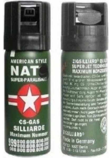 Bıber Özsavunma Gazıı 2 Adet Birden