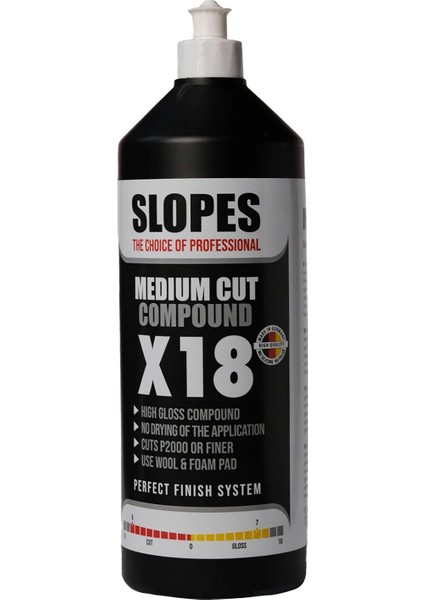 X18 Çizik Çıkarıcı Ince Pasta 1lt