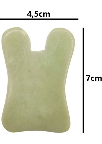 Yeşim Taşı Gua Sha Masaj Aleti, Yüz ve Cilt Bakımı Için Doğal Taş modelleri