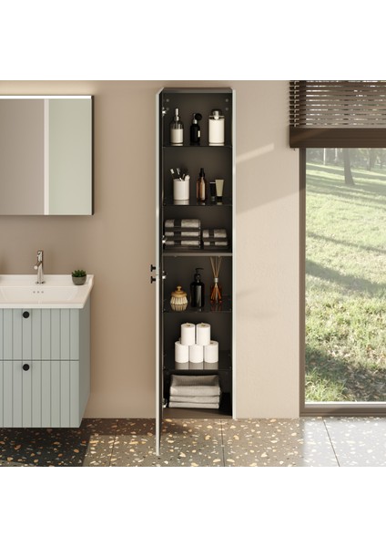 Root Groove 69092 Boy Dolabı, Mat Retro Yeşil, 40 cm modelleri