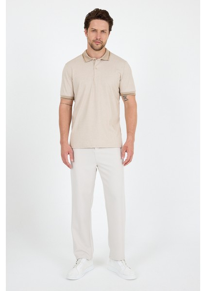 Erkek Oxford Polo Yaka T-Shirt Şık ve Rahat Kısa Kollu Erkek Tişört 5029