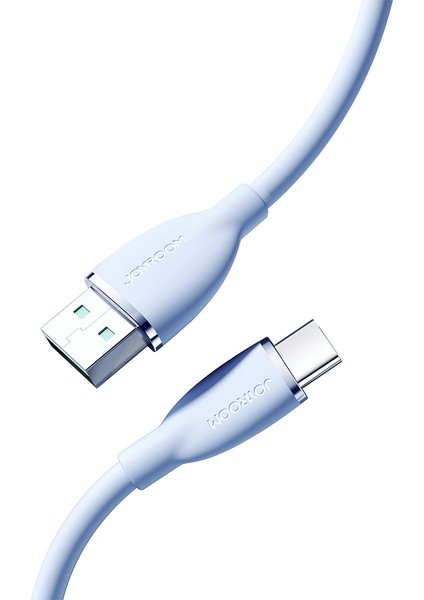 Joyroom SA29-AC3 3A USB A-Type C 1.2m-Blue