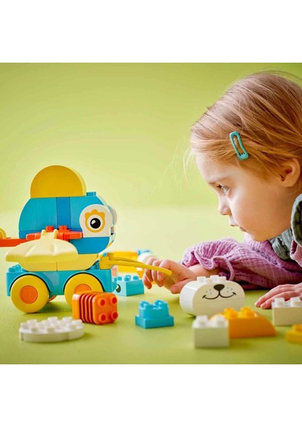 LEGO Duplo Kasabası 3’ü 1 Arada Tekerlekli Hayvanlar 10448
