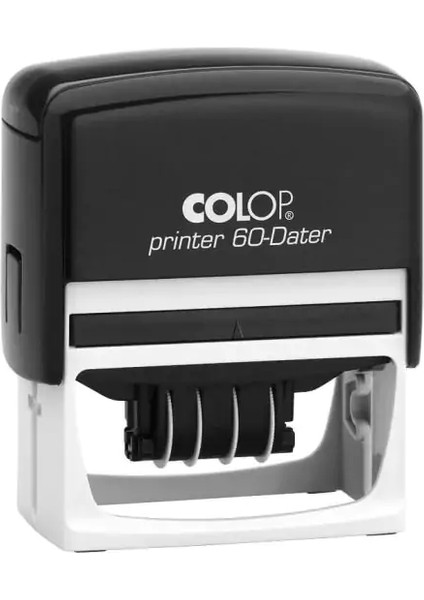 Prınter 60 Numaratör/tarih Siyah Kasa Mavi Keçe Türkçe