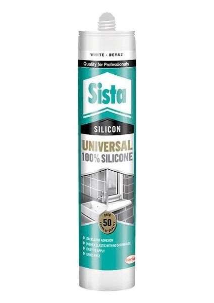Sista Üniversal Beyaz Silikon 280 ml