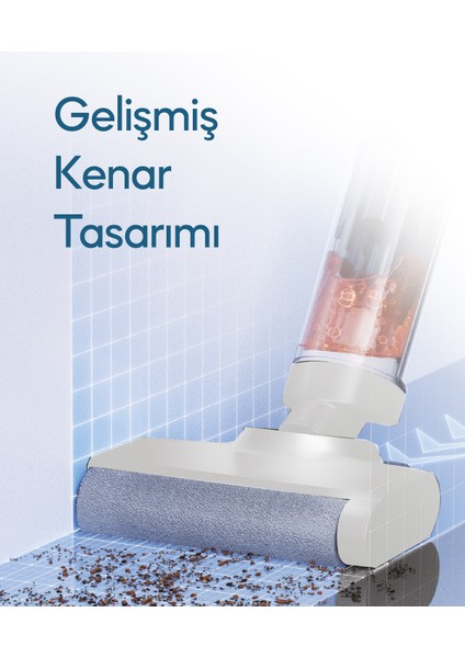 SFC-4106 Islak - Kuru Yer Temizleme Makinesi-Beyaz