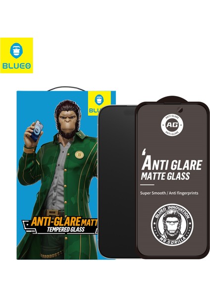 Anti-Glare iPhone 14 Pro Max Uyumlu Net Görüş Pro Gamer Oyuncu Hızlı Tepkime Mat Cam Ekran Koruyucu