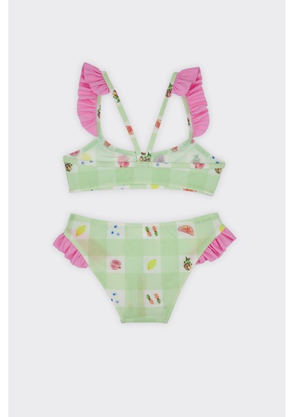 Kız Çocuk Meyve Desenli Bikini fiyatları