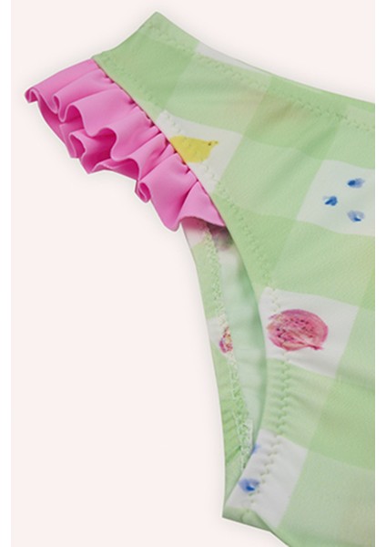 Kız Çocuk Meyve Desenli Bikini modelleri