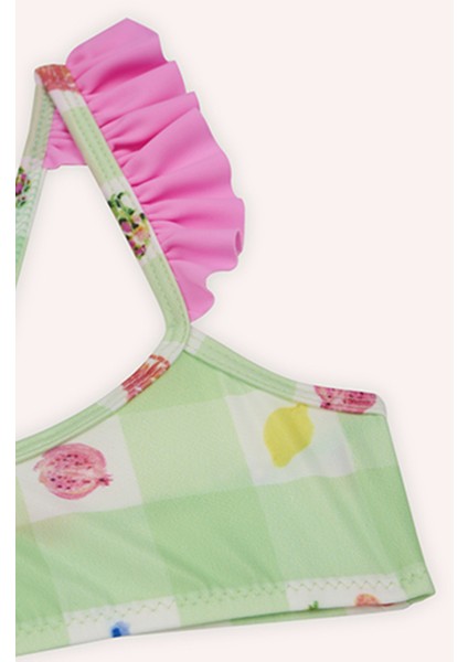 Kız Çocuk Meyve Desenli Bikini fırsatları
