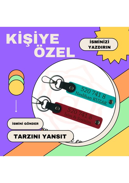Bordo, Isim Yazılı Manevi Huzur, Özel Hediye 520 741 8 Numaralı Bolluk Akış, Enerji 2'li Anahtarlık fiyatları
