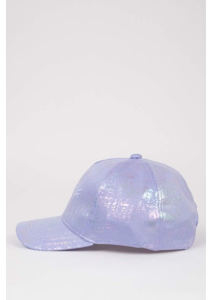 Kız Çocuk Nakışlı Simli Kumaş Beyzbol Basketbol Şapkası C0584A824SM modelleri