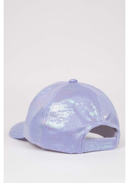 Kız Çocuk Nakışlı Simli Kumaş Beyzbol Basketbol Şapkası C0584A824SM indirimleri