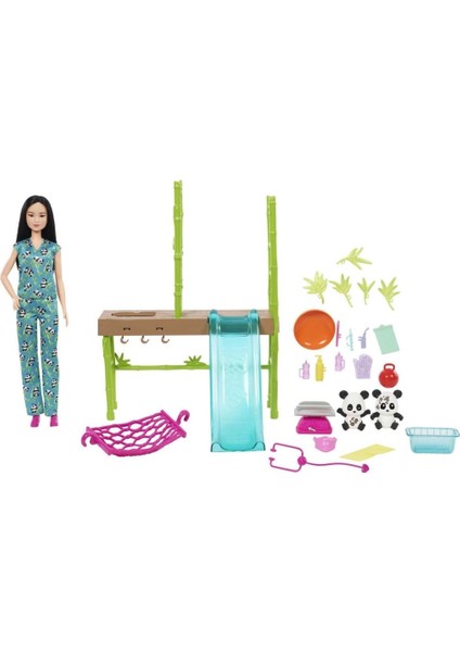 HKT77 Barbie Panda Bakımı Oyun Seti indirimleri