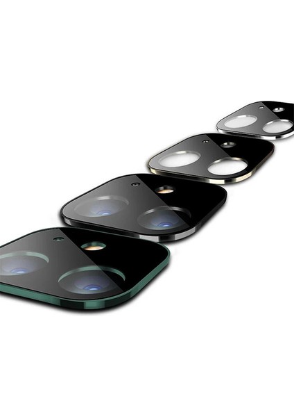 iPhone 11 6.1 Inch 3D Metal Kamera Koruyucu Metal LENS-(5775) - NTR1358-5109 modelleri