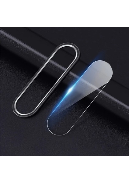 Xiaomi Mi CC9/CC9E/ Mi A3 Kamera Koruma Metal Lens+ Kırılmaz Cam SET-(5775) - NTR7002-5652