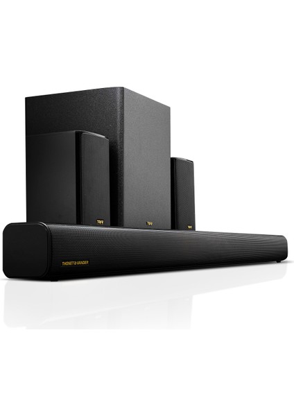 Rein 200W Rms Soundbar + Subwoofer 5.1 Hoparlör Bluetooth HDMI Uzaktan Kumanda