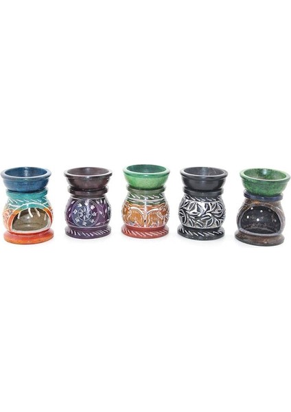 Obsidian Taşı Buhurdanlık KSK2232