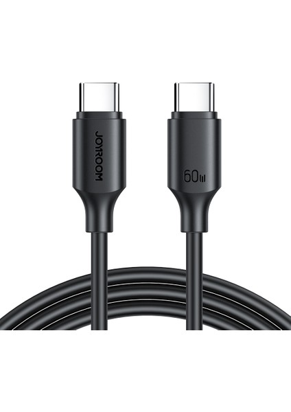Joyroom S-CC060A9 60W Type C-Type C 2m-Black