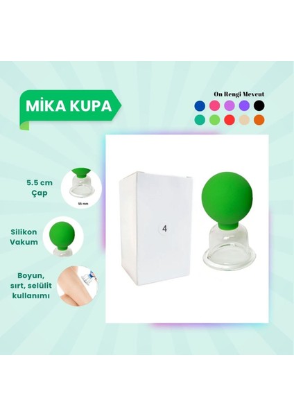 Renkli Silikon Vakumlu Yüz Masaj Kupası No:4, Canlı ve Ferahlatıcı Tasarım