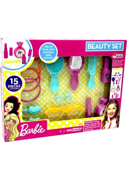 Bfs Barbie Kutulu Güzellik Seti 15 Parça