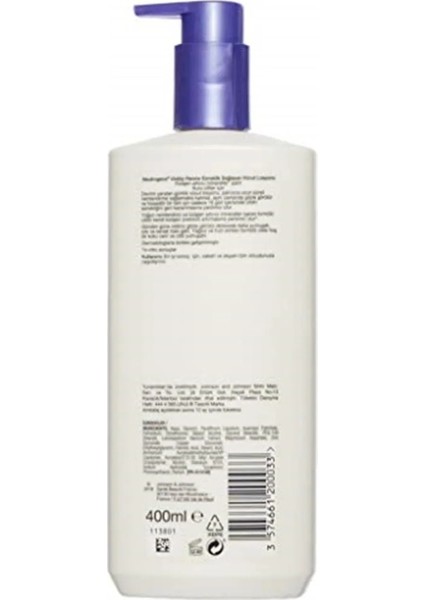 Sıkılaştırıcı Vücut Losyonu Kuru Ciltler Için 400 ml