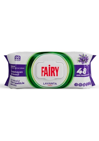 Bfs Fairy Power Yüzey Temizlik Havlusu 100'LÜ Lavanta