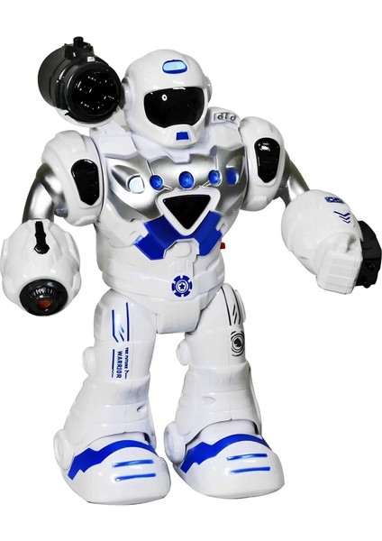 Hareketli Işıklı ve Sesli Ok Atan Oyuncak Robot