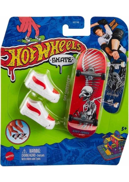 HGT46 Hot Wheels Skate Parmak Kaykay ve Ayakkabı Paketleri fırsatları