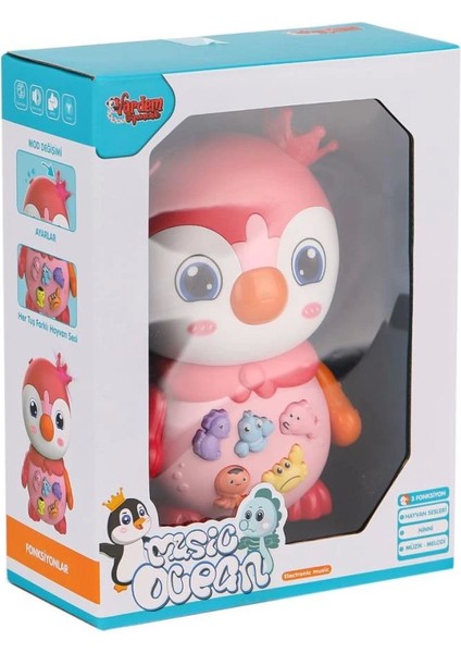 JLG-855-115A Işıklı ve Müzikli Penguen Pianosu -Vardem Oyuncak fiyatları