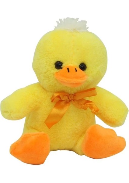 Sunman Peluş Oturan Ördek Kurdelalı 20 cm