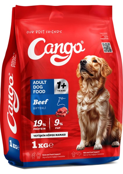 Yetişkin Köpek Maması Etli Biftekli 1 kg 5'li modelleri