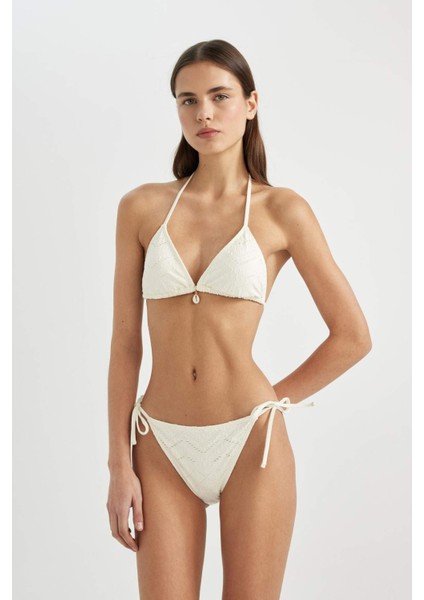 Regular Fit Nakışlı Bikini Altı-Fall in Love B6895AX24SM fiyatları