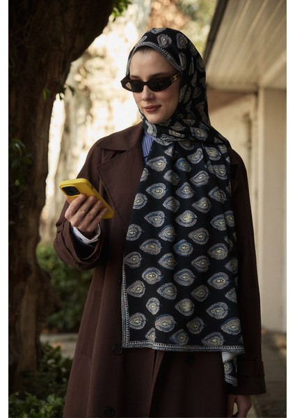 Daily Print Şal Irone Desenli