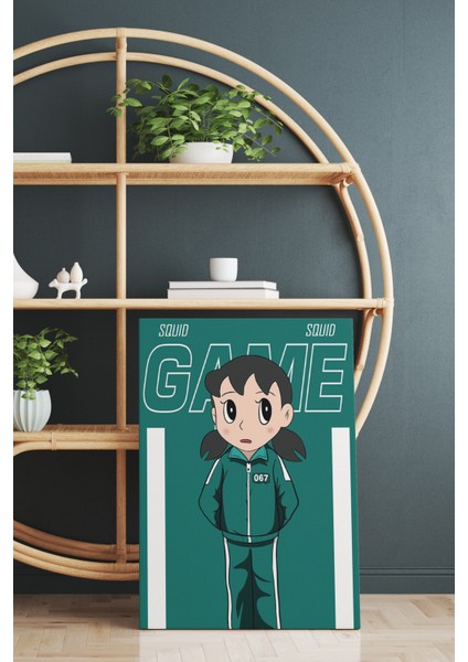 Squid Game Anime Kanvas Tablo