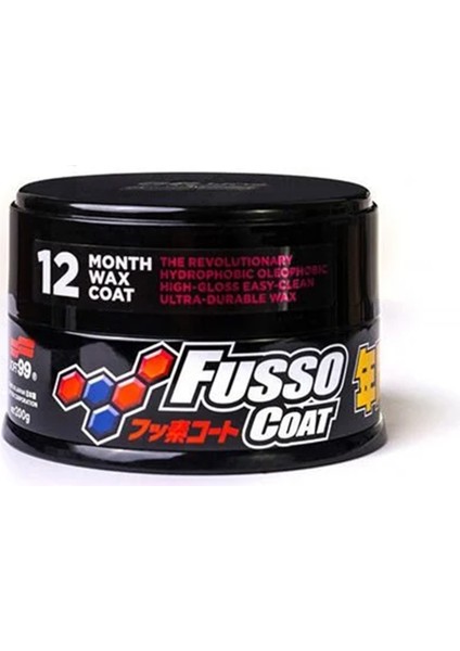 Fusso Coat 12 Aylık Wax Koyu Renk Avrupa Versiyon 200GR.
