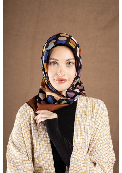 Desenli Flossy Silk Eşarp Koleksiyonu