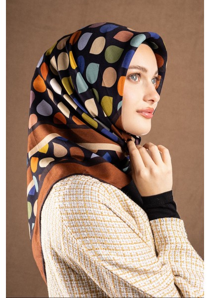 Desenli Flossy Silk Eşarp Koleksiyonu