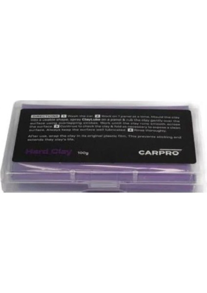 Hard Clay Agresif Yüzey Temizleyici Mor Kil 100GR.