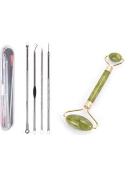 4'lü Yeşim Taşı Seti, Doğal ve Şık Taşlar, Enerjik Dekorasyon Için Ideal