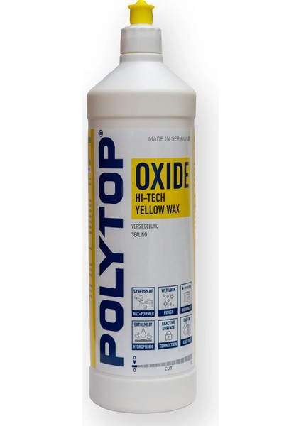 Oxide Hı-Tech Yellow Wax Boya Koruma Cila 1lt